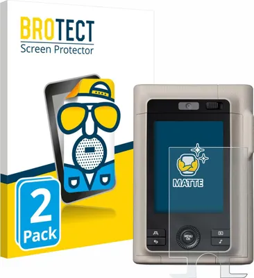 Produktbild von 2x BROTECT Schutzfolie für Fujifilm Instax Mini LiPlay Plus Displayschutz Displayschutzfolie Folie Matt Entspiegelungsfolie