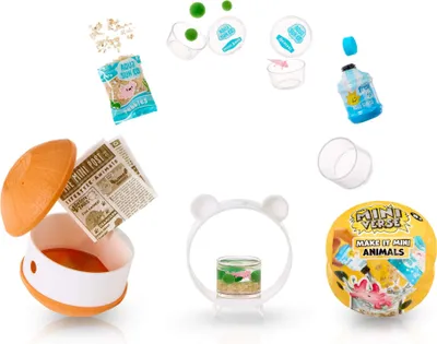 Immagine prodotto di Miniverse Make It Mini Animals, 8 anni, Multicolore, plastica