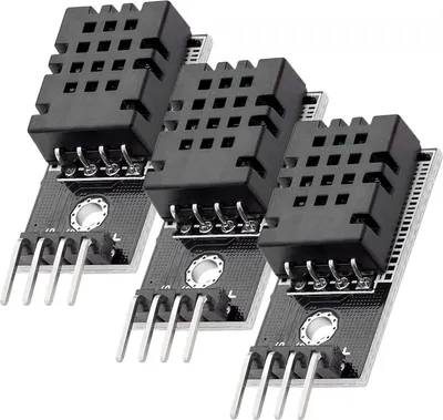 Produktbild von AZ-Delivery Sensoren DHT20 Digitaler Temperatursensor und Luftfeuchtigkeitssensor mit I2C Schnittstelle 2.5V bis 5.5V kompatibel mit Raspberry Pi Board für DIY Mikroelektronik-Projekte, 3x Set
