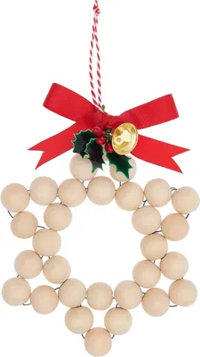 Produktbild von Rico Design Bastelset Holzperlen Stern für Weihnachtsdekoration im Advent