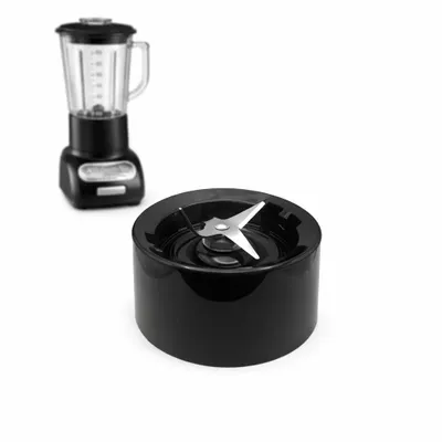 Immagine prodotto di Supporto in vetro nero KitchenAid per KSB5553OB – Supporto originale per lame con gruppo lame per il frullatore KitchenAid Artisan