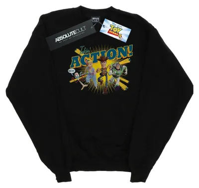 Image de Disney - Sweat-shirt pour homme « Toy Story 4 Takin' Action » BI50207 (4XL) (noir)