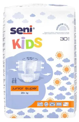 Produktbild von Seni Kids Junior Inkontinenzslip super ab 20 kg 30 St