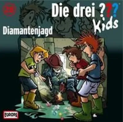 Produktbild von Die drei ??? Kids 28. Diamantenjagd (Fragezeichen)