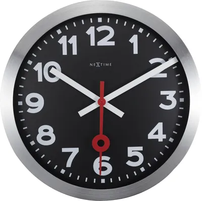 Image de Horloge murale NeXtime Ø 35 cm Station