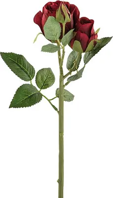 Produktbild von Fink ROSE, Kunstblume, Kunstfasern, rot, H. 40 cm Höhe: 40.00 cm  180068