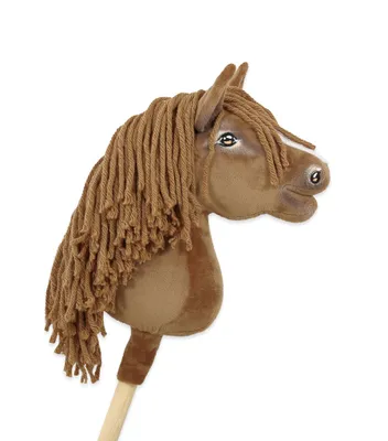 Immagine prodotto di Hobby Horse Premium piccolo cavallo a bastone - castagno chiaro A4