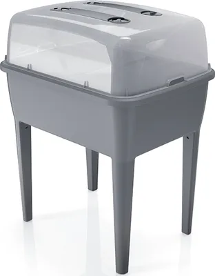 Produktbild von nabbi Dampfbad aus Kunststoff auf Beinen DREP770W 77 cm - grauer Stein