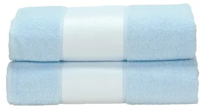 Productafbeelding van ARTG - Handdoek "Subli-Me" LT2253 (één maat) (lichtblauw)