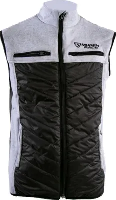 Productafbeelding van MUGENRACE Armw-Two vest, zwart/lichtgrijs, maat S
