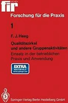 Obrázek produktu pro Qualitatszirkel Und Andere Gruppenaktivitaten: . Heeg, J..=