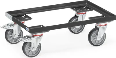 Produktbild von Fetra Eurokasten-Roller 250 kg Ladefläche L x B 610 x 410 mm - Grey Edition