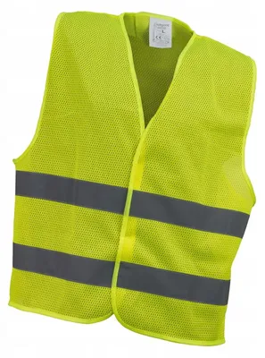 Produktbild von Urgent URG-VEST Warnweste fluoreszierend gelb Klettverschluss XL
