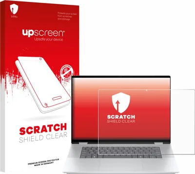 Produktbild von upscreen Schutzfolie für HP OmniBook X Flip 16-aX Displayschutz Displayschutzfolie Folie Klar Transparent