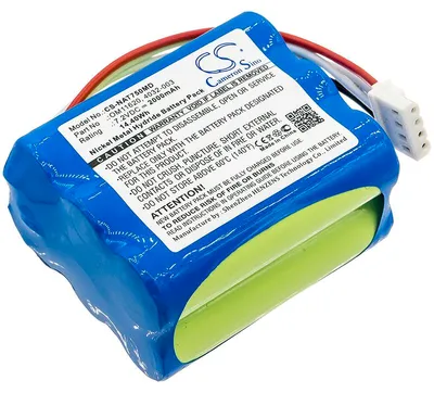 Produktbild von TECHTEK Akku Kompatibel mit [BCI] 7500 Pulse Oximeter, für [Nonin] 7500 Pulse Oximeter Ersetzt 4032-0003, für 4032-003, für OM11620