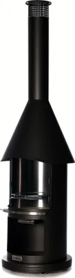 Obrázok produktu pre BUSCHBECK nerezový gril Auckland čierny Rozmery D65 x Š65 x H230 cm čierna