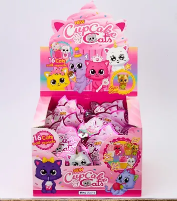 Produktbild von Cup Cake Cats 1Stk.mix