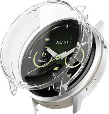 Produktbild von Strap-it TPU-Case passend für Garmin Venu 4 - 41mm - Optimaler Schutz - Schutz vor Kratzern & Stößen - Schutzhülle (Transparent)