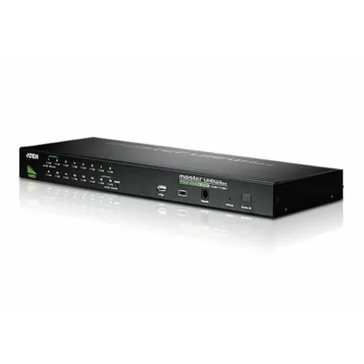 Produktbild von Aten CS1716A, VGA, 2048 x 1536 Pixel, Schwarz, 1U, leistung, 255 s
