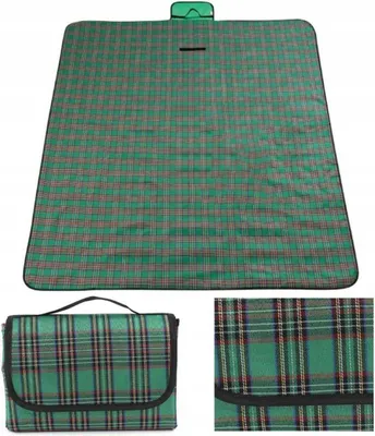 Produktbild von Wasser- und sanddichte Picknickmatte XXL, Material OXFORD, Maße 145x175 cm