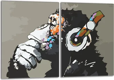 Produktbild von Herdabdeckplatten Set 2x40x52 cm Glaskeramikkochfeld Abdeckung Glas Spritzschutz, Musik Grau