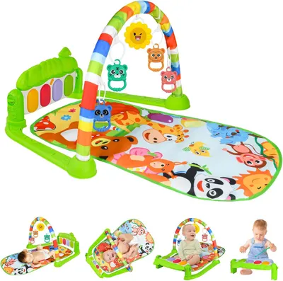 Produktbild von Baby Spielmatte mit Musik und Licht, abnehmbares Aktivitätsspielzeug, für Baby Entwicklung