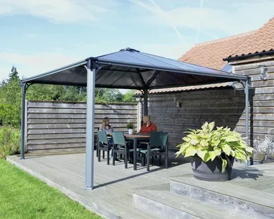 Produktbild von Pavillon Palram – Canopia Palermo 4300 405 x 405 cm anthrazit