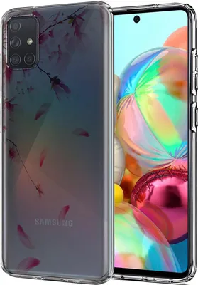 Produktbild von Motiv TPU Cover für Samsung Galaxy A41 Hülle Silikon Case mit Muster Handy Schutzhülle