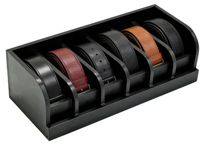 Image de Boîte de rangement en bambou avec 6 compartiments