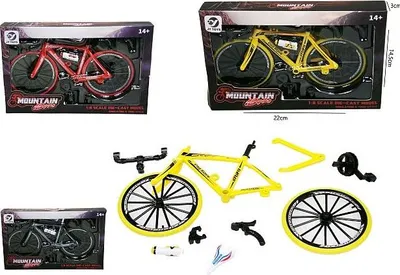 Obrázok produktu pre Kovový 19cm skladací horský bicykel H13991 51902