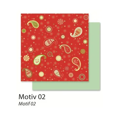 Produktbild von Dekorpapier 190 g/m² 30,5 x 30,5 cm 5 Blatt