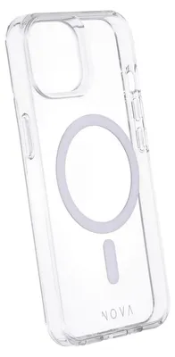 Produktbild von NOVA Crystal Mag Case Apple iPhone 14 transparent Magsafe kompatibel