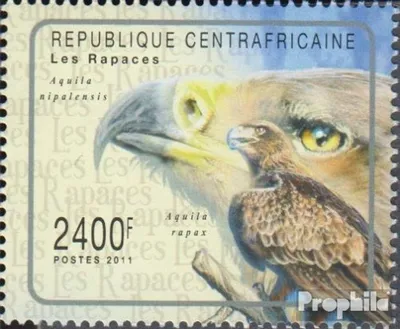 Produktbild von Briefmarken Zentralafrikanische Republik 2011 Mi 3029 (kompl.Ausg.) postfrisch Vögel