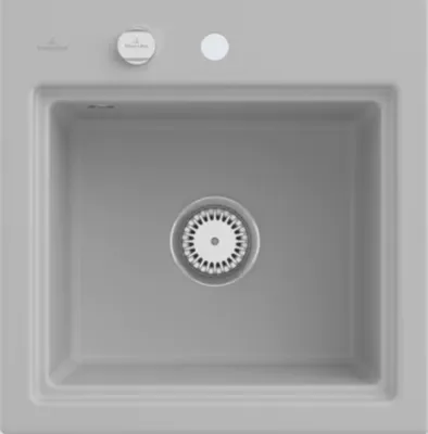 Produktbild von Villeroy & Boch Keramikspüle 335502SM, Subway Style 50 S Einbauspüle - inkl.
