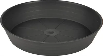 Produktbild von Blumentopf Untersetzer Primavera Kunststoff Ø 60 cm H 7,5 cm anthrazit