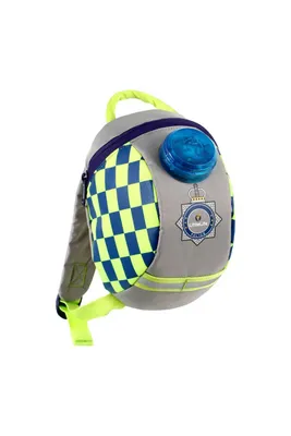 Produktbild von LittleLife Kleinkind-Rucksack 'Emergency' Polizei 2 L mit Blaulicht