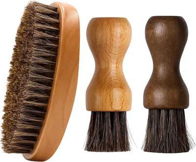 Produktbild von Gemüsebürsten-Set mit Pilzbürste, 3-teilig, Holz, Effektiv für Kartoffeln, Wurzelgemüse und Champignons, Praktische Küchenbürsten zur schonenden Reinigung