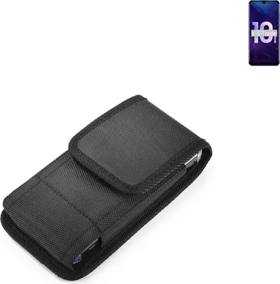 Produktbild von Holster Gürteltasche kompatibel mit Huawei Honor 10i Holster Gürtel Tasche wasserabweisend Handy Hülle Schutz Hülle Outdoor schwarz K-S-Trade