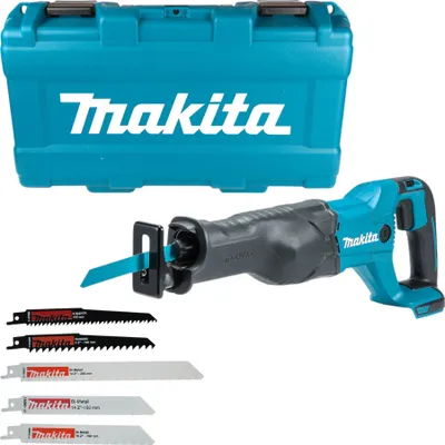 Produktbild von Makita DJR 186 ZK Akku Reciprosäge Säbelsäge 18 V + Reciprosägeblatt Set ( P-83967 ) + Koffer - ohne Akku, ohne Ladegerät