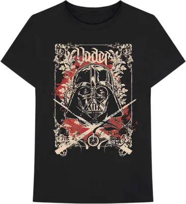 Image de Star Wars - T-shirt homme/femme unie RO11485 (XXL) (Noir)