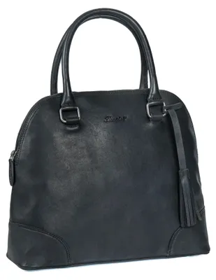 Produktbild von Benthill Handtasche Damen Echt Leder | Henkeltasche aus hochwertigem Rindsleder | Umhängetasche Groß Vintage Bag Beutel