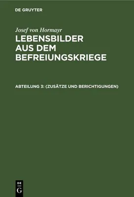 Produktbild von (Zusätze und Berichtigungen)