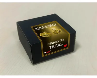 Produktbild von Goldene brustfö rmige Ohrringe.