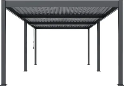 Obrázok produktu pre Bioklimatická pergola Rojaplast Intro Duo volně stojaca 7,2x3,6 m hliník