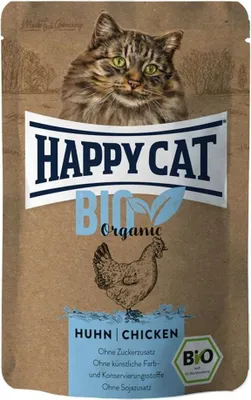 Image de HappyCat 85 g x 12 sachetsPollo