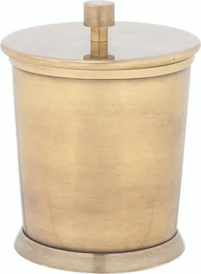 Produktbild von Baumwolle Box aus Messing vergoldet