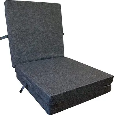 Produktbild von Faltbare Matratze, 3-teilig, ideal für Reisen und Camping – Aufklappbare und maschinenwaschbare Matratze, 195 x 80 x 10 cm
