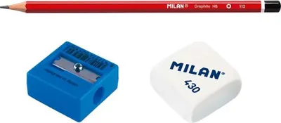 Produktbild von Milan Bleistiftset 5 Einheiten Mehrfarbig  Mehrfarbig One Size