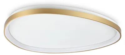 Produktbild von Ideal Lux 341514 GEMINI Deckenleuchte D810mm LED 42W 4100/2750lm 2700K Messing EIN/AUS