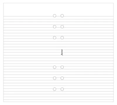 Immagine prodotto di Filofax 133047, carta per appunti personali, righe, 100 fogli, bianca